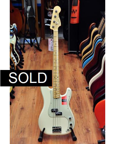 Fender American Professional Precision Bass Olympic White Maple